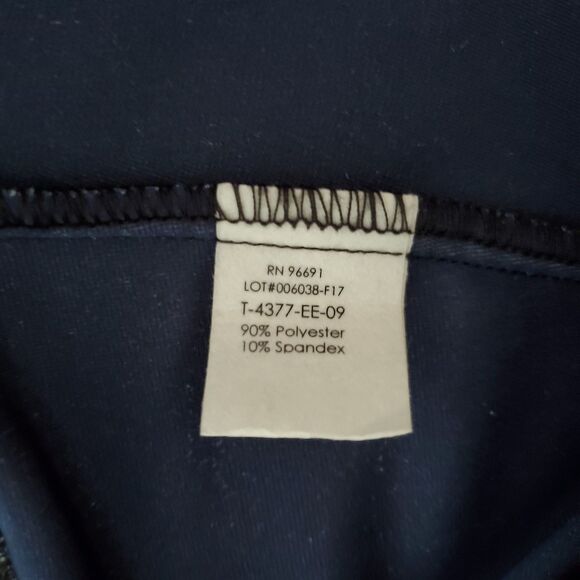 Atina Christina Velvet Halter Top Draped Navy Blue Sz S Y2K Party Coquette Glam - Picture 8 of 9